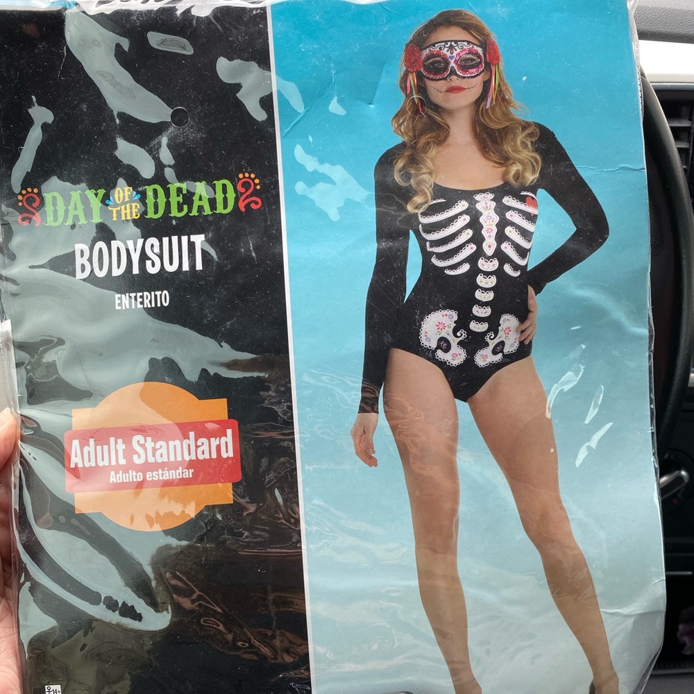Day Of the Dead Bodysuit costume